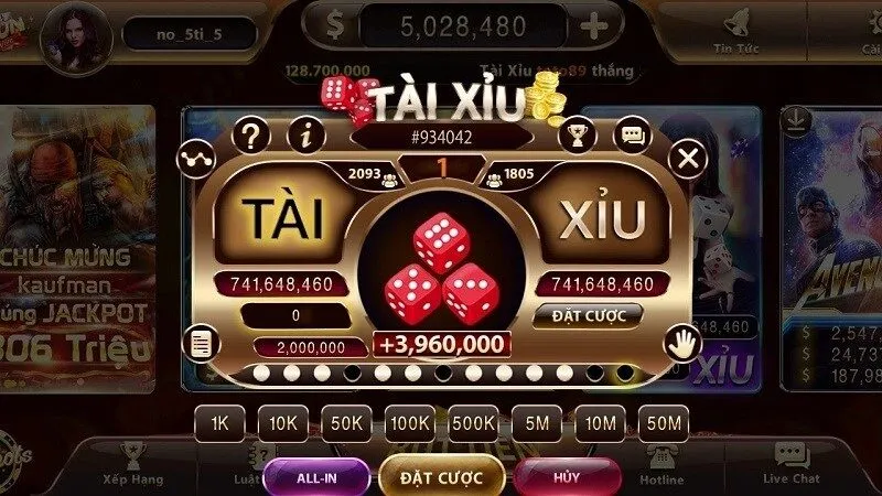 Tài xỉu là hình thức cá cược phổ biến được nhiều người chơi tham gia mỗi ngày Tài xỉu là hình thức cá cược phổ biến được nhiều người chơi tham gia mỗi ngày